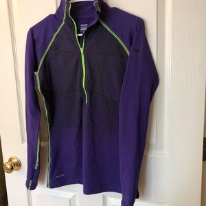 Nike Pro Dri Fit Half Zip Pullover